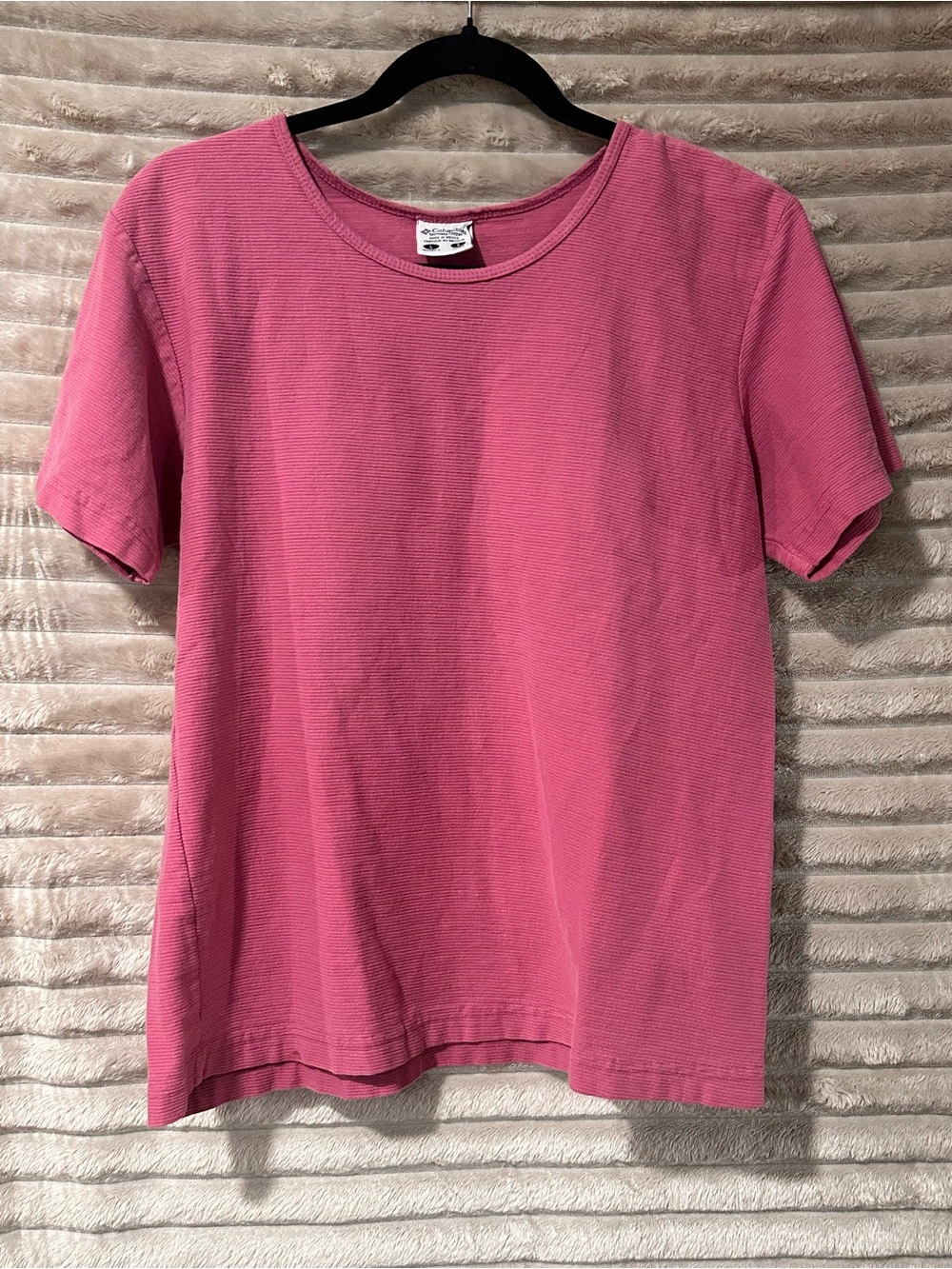 Columbia Pink Short Sleeve Tee